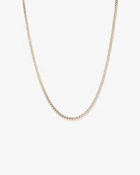 50cm (20") Semi Solid Curb Chain in 10kt Yellow Gold