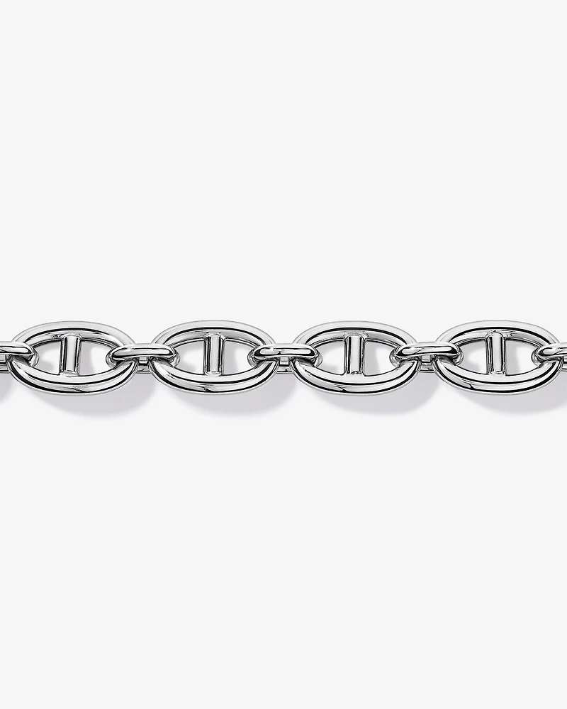 Bracelet ancre audacieux de 23 cm (9,1 po) en argent sterling