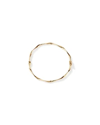 60mm Hollow Twist Bangle In 10kt Yellow Gold