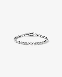 4.00 Carat TW of Laboratory-Grown Diamond Tennis Bracelet in 10kt Gold