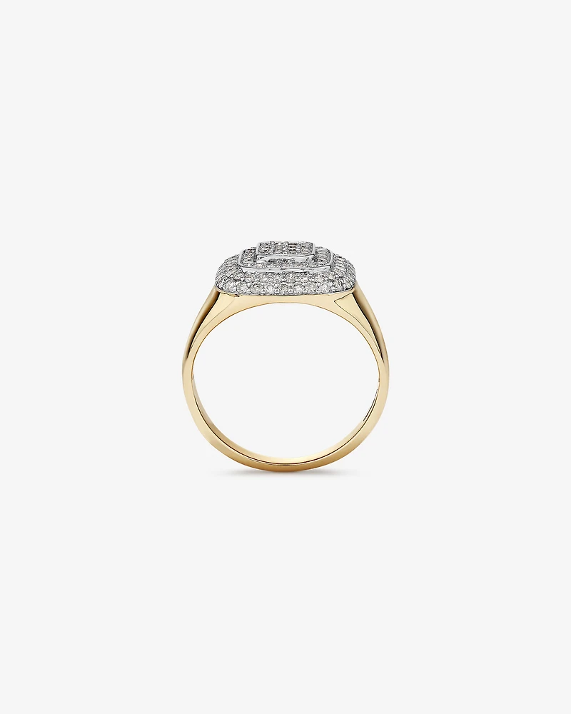 Ring with 1 Carat TW of Diamonds in 10kt Yellow Gold