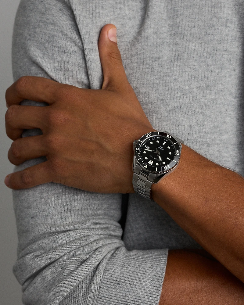 Men’s Diver's Watch in Stainless Steel