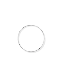 3.7mm Solid Round Bangle in Sterling Silver