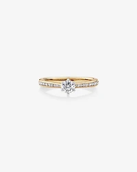 Ring with 0.48 Carat TW of Diamonds in 14kt Yellow & White Gold