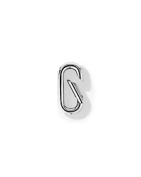 Polished Paperclip Pendant Connector in Sterling Silver