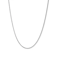 50cm (20") 2.1mm Width Wheat Chain in Sterling Silver