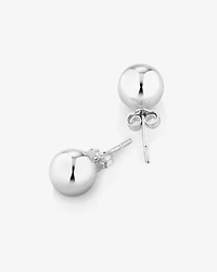 8mm Ball Stud Earrings in Sterling Silver