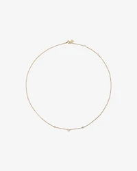 Collier avec 0,10 carat TW de diamants en or jaune 10 carats