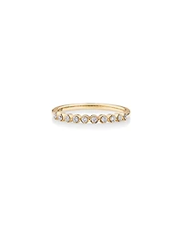 Wedding Ring with 0.15 Carat TW Diamonds in 14kt Yellow Gold