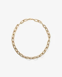 Collier Pavé Luxe Links en Vermeil 18 kt