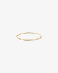 Bracelet rond solide de 65 mm de largeur 2,3 mm en or jaune 10 carats