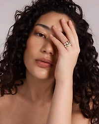 2.90 Carat TW Bezel Set 5 Stone Lab-Grown Diamond Engagement Ring in 14kt Yellow Gold