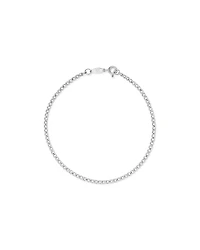19cm (7.5") 2.4mm Width Semi Solid Diamond Cut Curb Bracelet in 10kt Gold