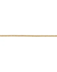 45cm (22") 4mm-4.5mm Width Curb Chain in 10kt Yellow Gold