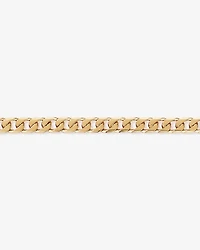 21cm (9") 8mm Curb Bracelet in 18kt Vermeil