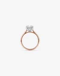 2.32TW Round Brilliant Laboratory-Grown Diamond Solitaire Ring 14kt Rose and White Gold