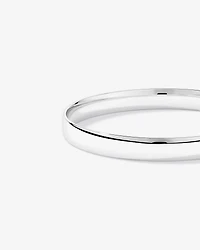 Jonc rond solide 65 mm (2,56") largeur 8 mm en argent sterling