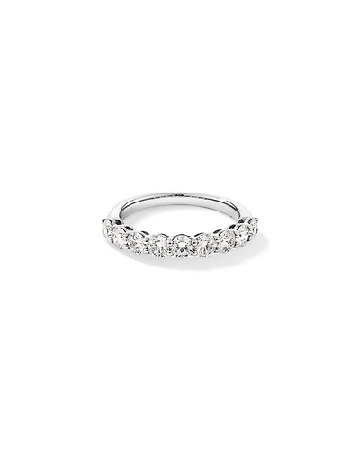 1.30 Carat TW Round Brilliant Laboratory-Grown Diamond Wedding Ring 14kt White Gold