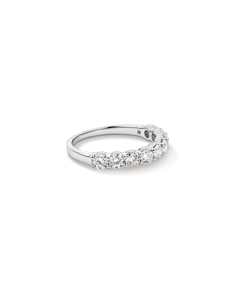 1.25 Carat TW Claw Set Laboratory-Grown Diamond Wedding Ring in 14kt White Gold