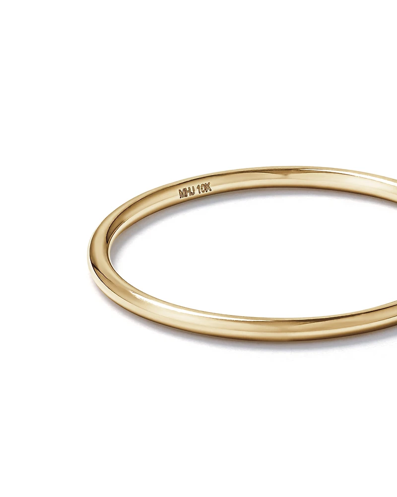 Plain Band Ring in 10kt Yellow Gold
