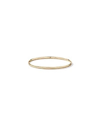 Classic Round Bangle in 10kt Yellow Gold