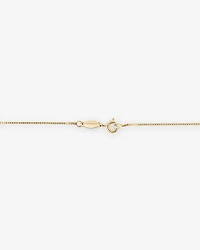 45cm (18") 0.85mm Width Diamond Cut Box Chain in 14kt Yellow Gold