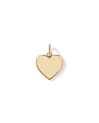 Rainbow Heart Pendant in 18Kt Vermeil with Enamel