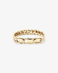 21cm (8") 11mm gourmette bracelet en 18ct Vermeil
