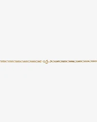 60cm (24") 2.5mm-3mm Width Hollow Figaro Chain in 10kt Yellow Gold
