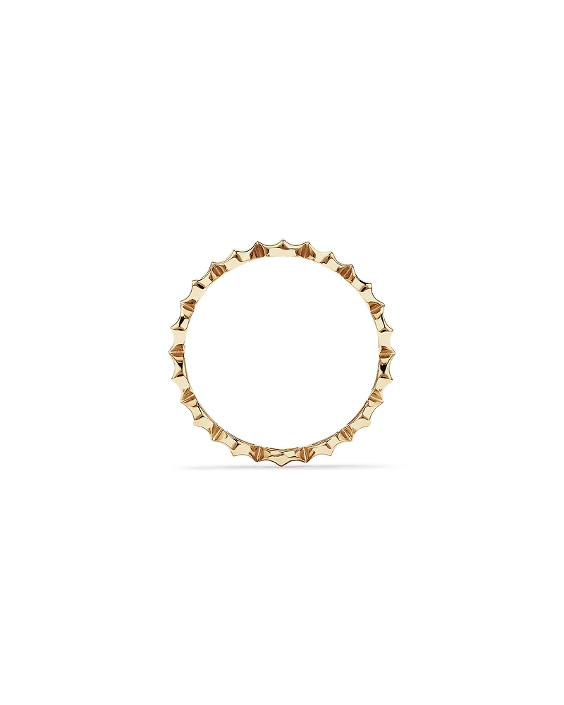 Signature Connect Curve Ring 10kt Yellow Gold