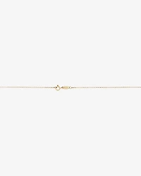 50cm (20") 1mm Width Diamond Cut Belcher Chain in 18kt Yellow Gold