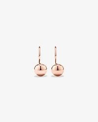 7mm Euroball Earrings 10kt Yellow Gold