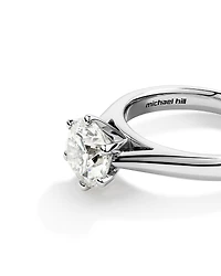 2 Carat Solitaire Ring in 14kt White Gold