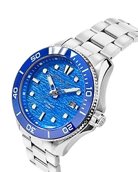 Montre de plongeur pour hommes en acier inoxydable