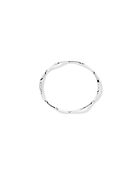 Bracelet Vague En Argent Sterling
