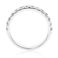 Evermore Wedding Band with 0.75 Carat TW Diamonds in 14kt White Gold