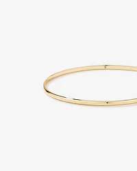 65mm 2.3mm Width Solid Round Bangle in 10kt Yellow Gold