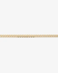 17cm (22") 4.5mm-5mm Width Curb Bracelet in 10kt Yellow Gold