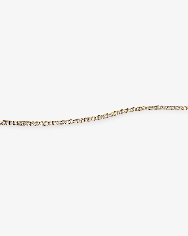 1.64 Carat TW Diamond Tennis Bracelet in 10kt Yellow Gold