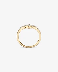 Wedding Ring with .38TW of Diamonds in 14k Yellow Gold