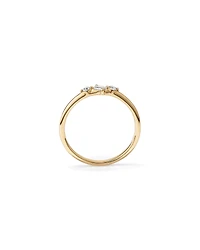 0.15TW Lab Diamond Stacker Ring 10kt Gold