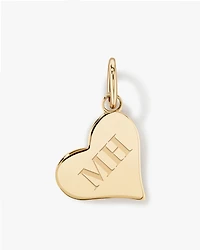 Love Heart Pendant in 10kt Yellow Gold