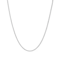 Mini Tennis Necklace with Cubic Zirconia in Sterling Silver