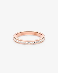 Wedding Band with 0.34 Carat TW of Diamonds in 14kt Rose Gold