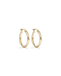18mm Hoop Earrings in 10kt Yellow Gold