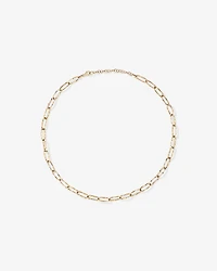 Diamond Cut Oval Twist Link Chain in 10kt Yellow Gold