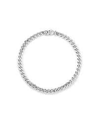 Chaîne gourmette de 13mm en argent sterling