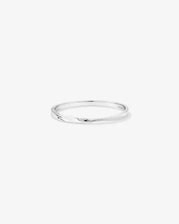 61mm Sculpture Ribbon Bracelet in Sterling Silver