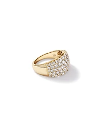 2.00TW Lab Diamond Cluster Ring 10kt Gold