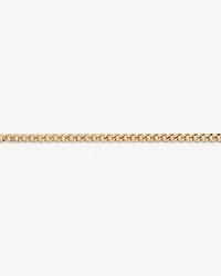 17cm (20") 3.75mm Width Semi Solid Diamond Cut Curb Bracelet in 10kt Yellow Gold
